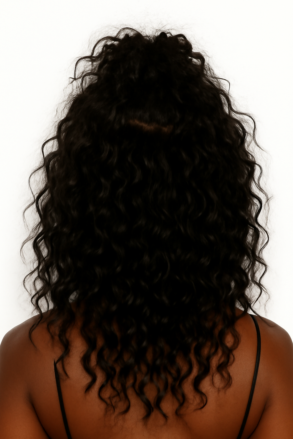 Messy Curl 4x4 Transparent Closure Wig