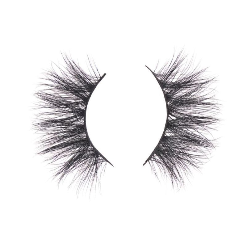 NEW BEAUTY DEPOT 25mm 3D mink lashes with full volume and fluffy texture for dramatic eye look