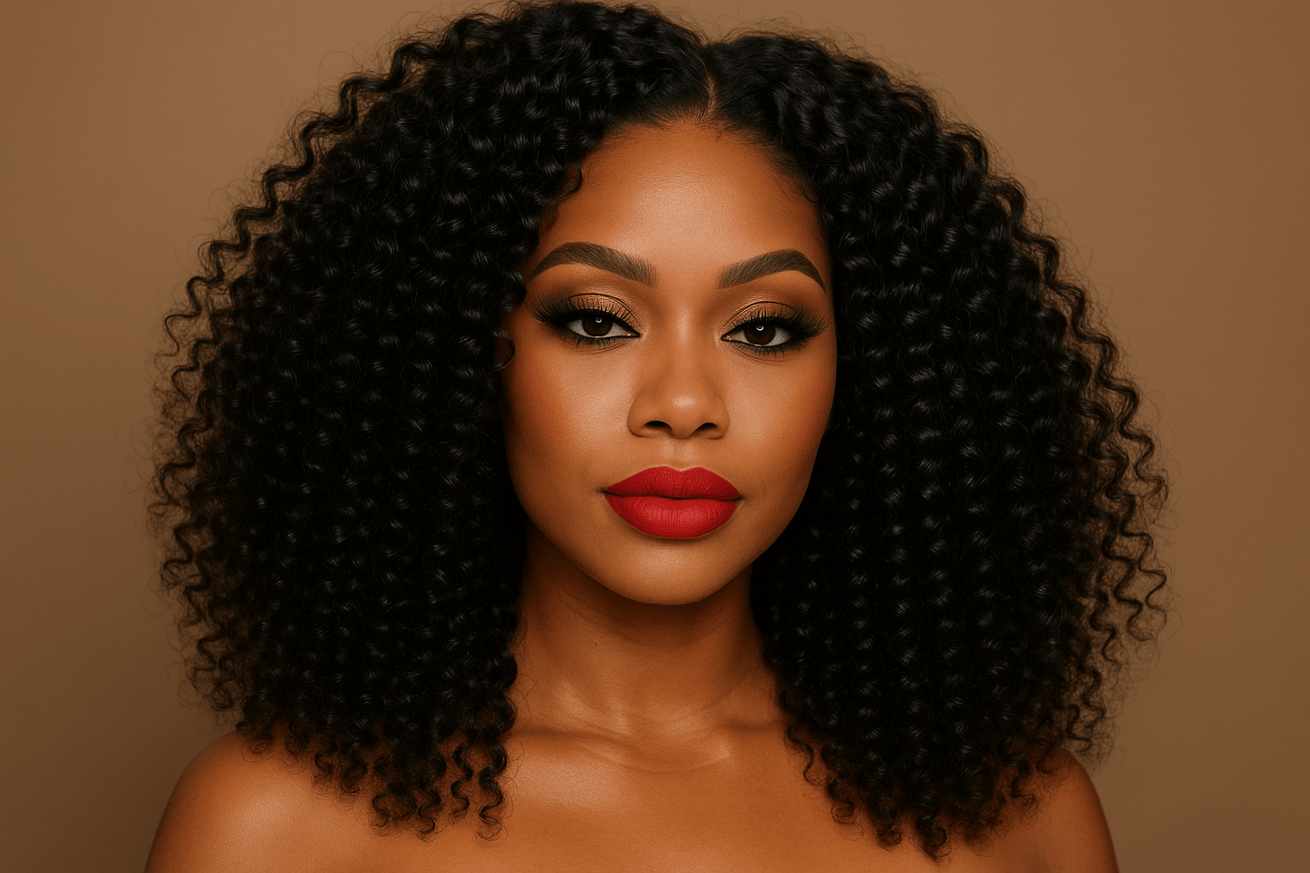 add lipstick, mink lashes, and makeup