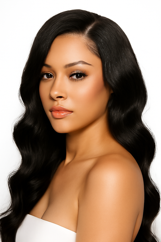 Body Wave 4x4 Transparent Closure Wig