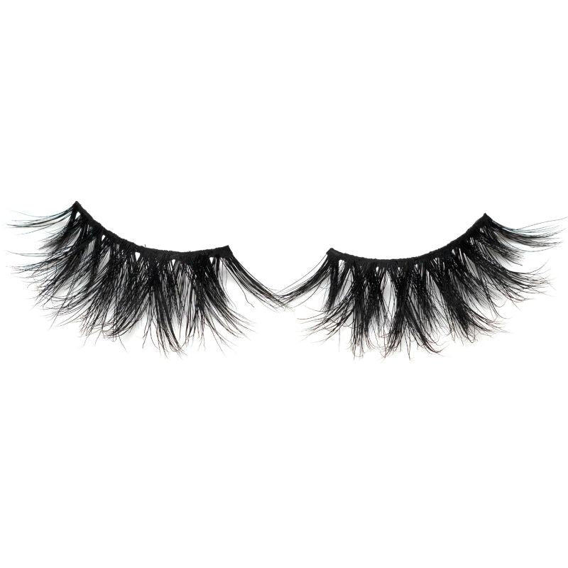 NEW BEAUTY DEPOT 3D mink lashes 25mm with voluminous, natural-looking black fibers