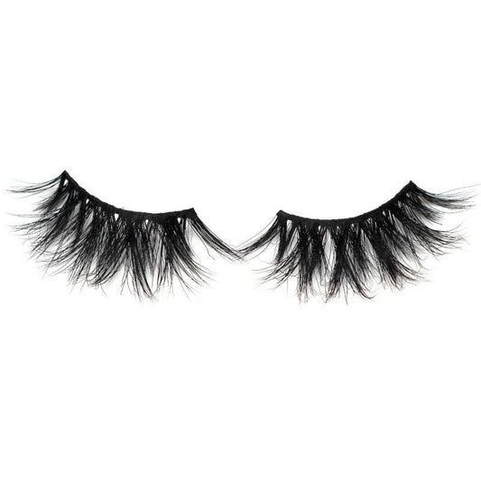 NEW BEAUTY DEPOT 3D mink lashes 25mm with voluminous, natural-looking black fibers