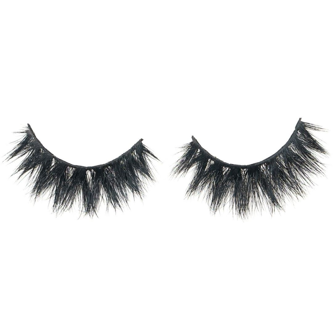NEW BEAUTY DEPOT dramatic black 3D mink lashes with fluffy and voluminous design for enhanced eye appearance