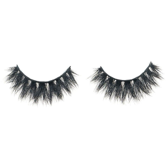 NEW BEAUTY DEPOT 3D mink lashes in black with a full, fluffy, and dramatic style