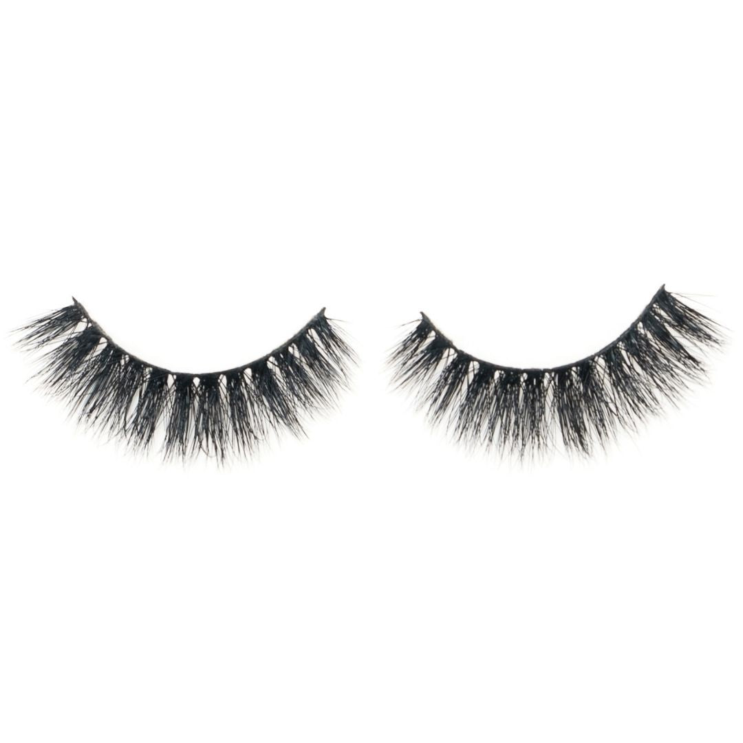 NEW BEAUTY DEPOT 3D mink lashes with full volume and natural length in black