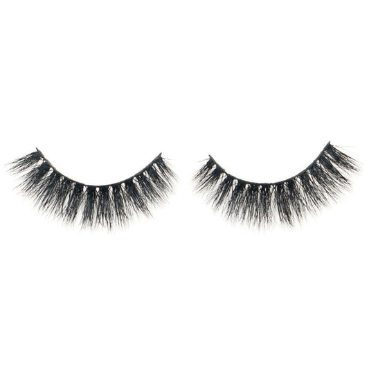 NEW BEAUTY DEPOT 3D mink lashes with full volume and natural length in black