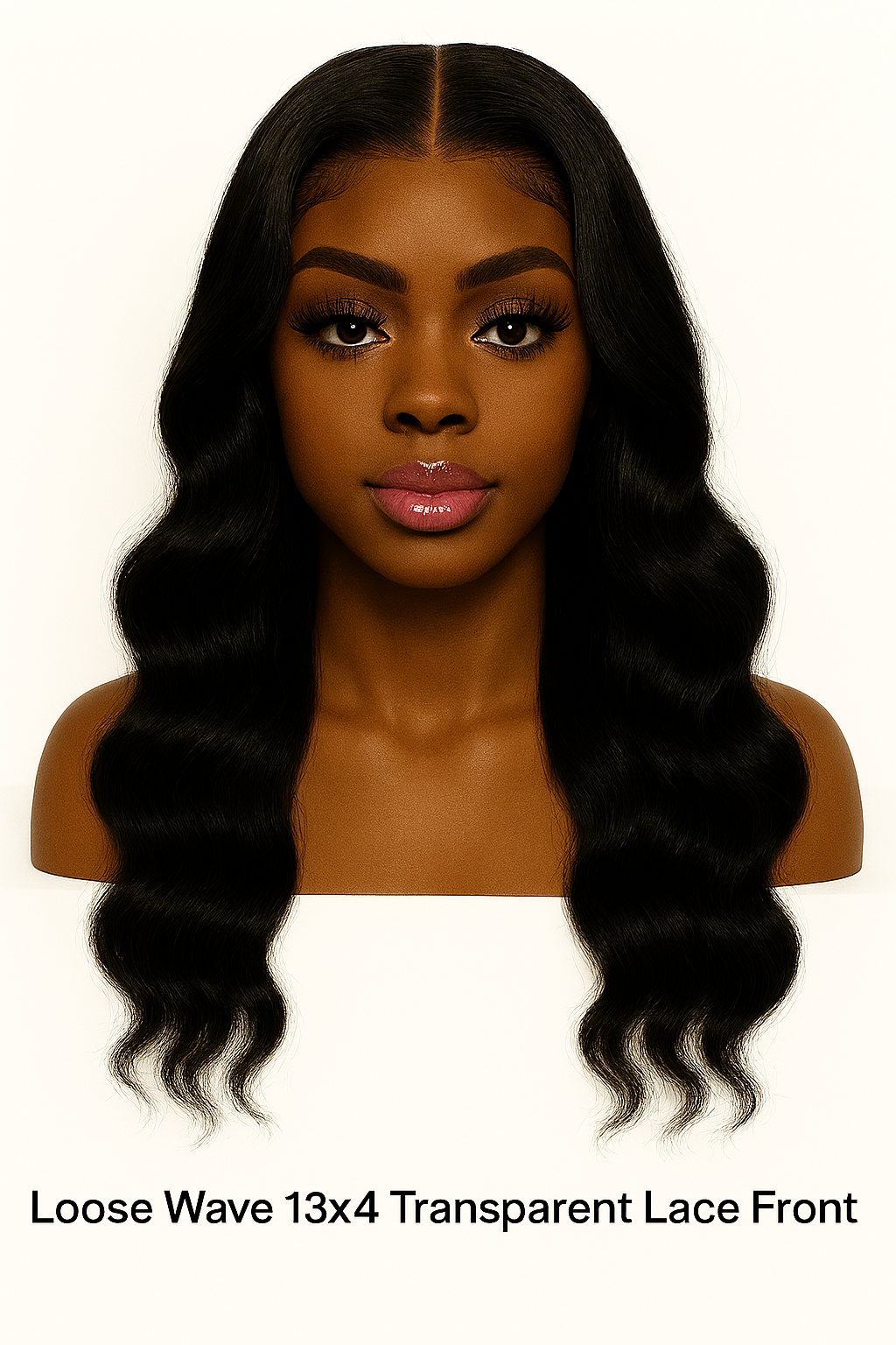 Loose Wave 13x4 Transparent Lace Front Wig