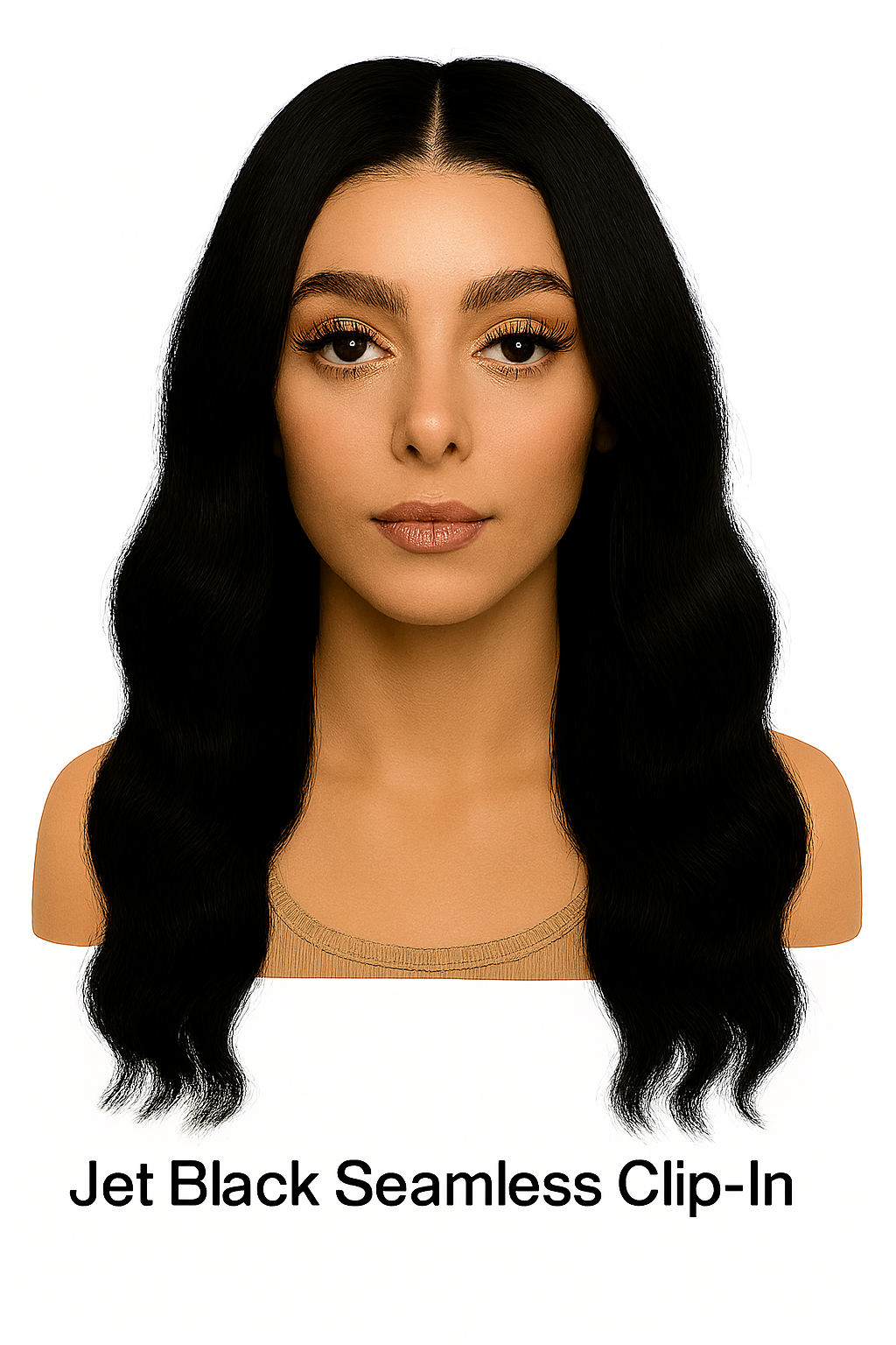 Natural Black Seamless Clip-In
