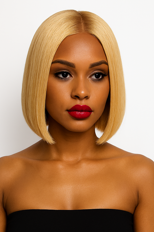 Blonde Straight Bob Wig