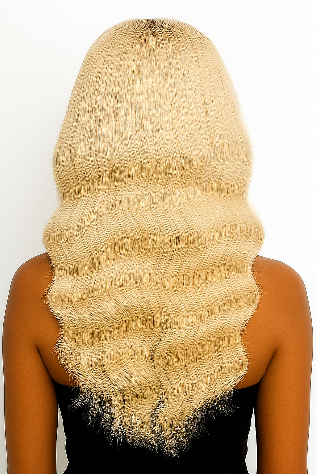 Blonde Body Wave 13x4 Transparent Lace Front Wig