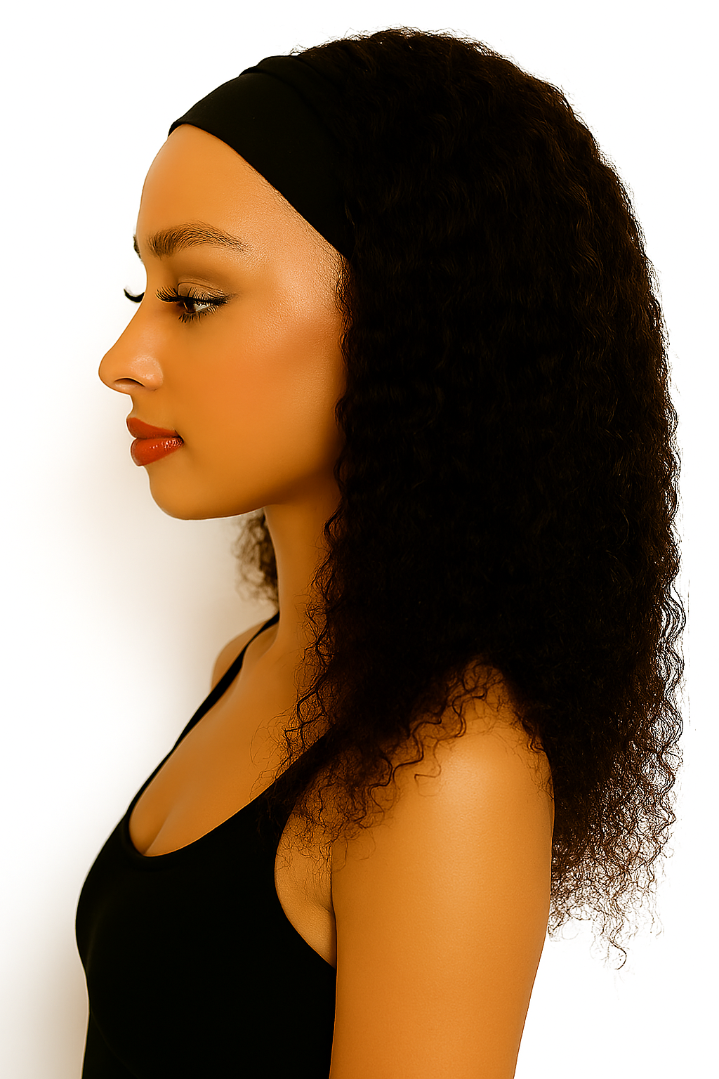 Deep Wave Headband Wig