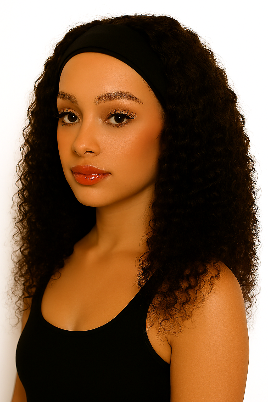 Deep Wave Headband Wig