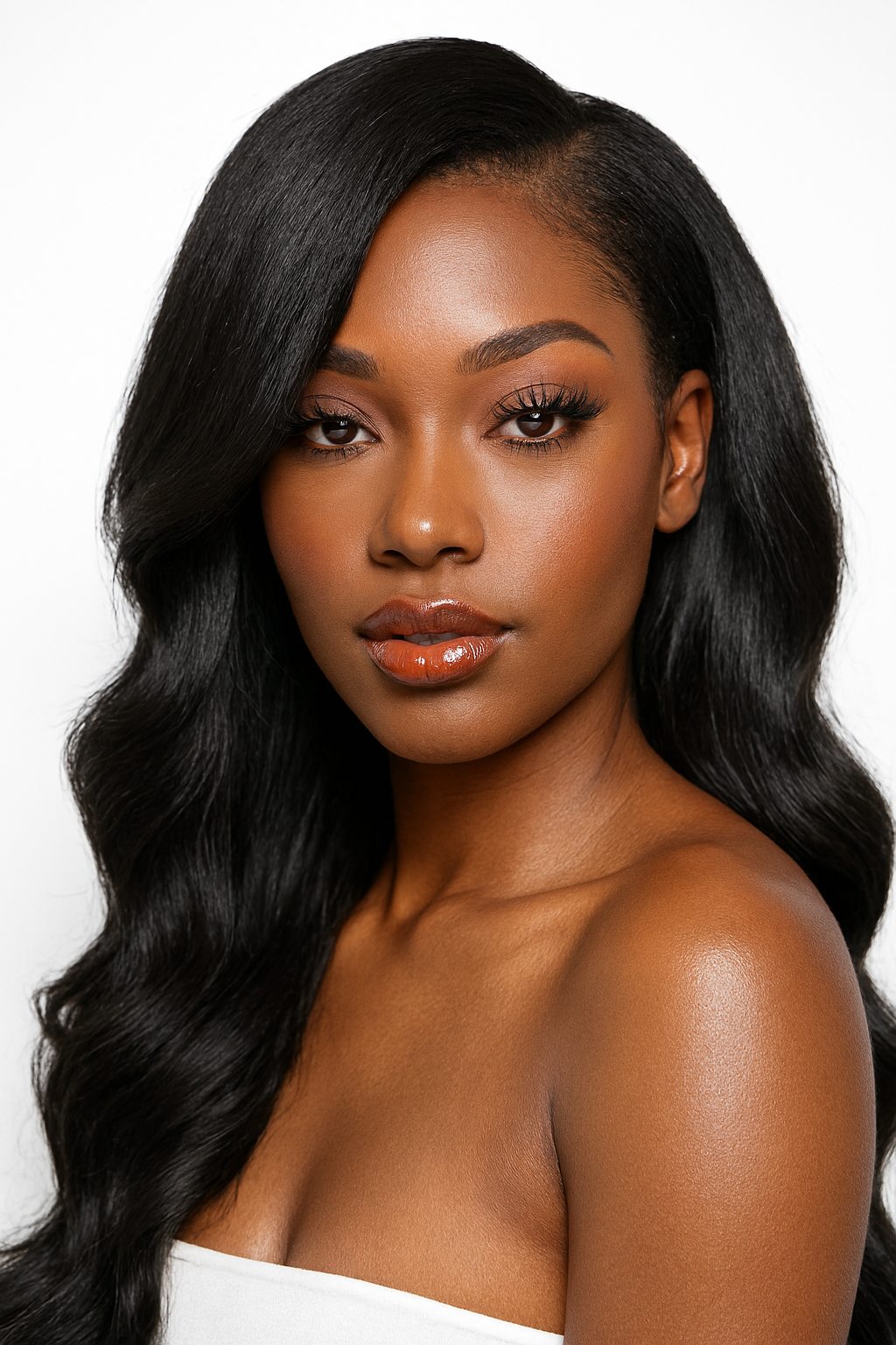 Natural Black Seamless Clip-In