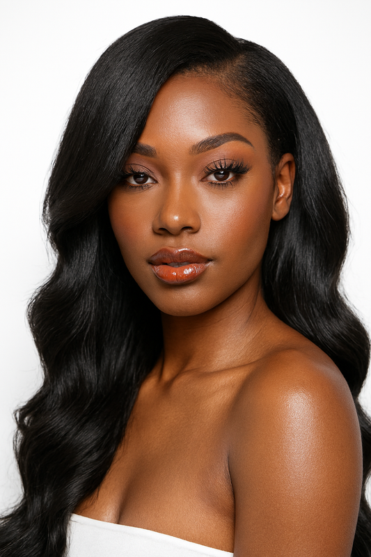 Natural Black Seamless Clip-In
