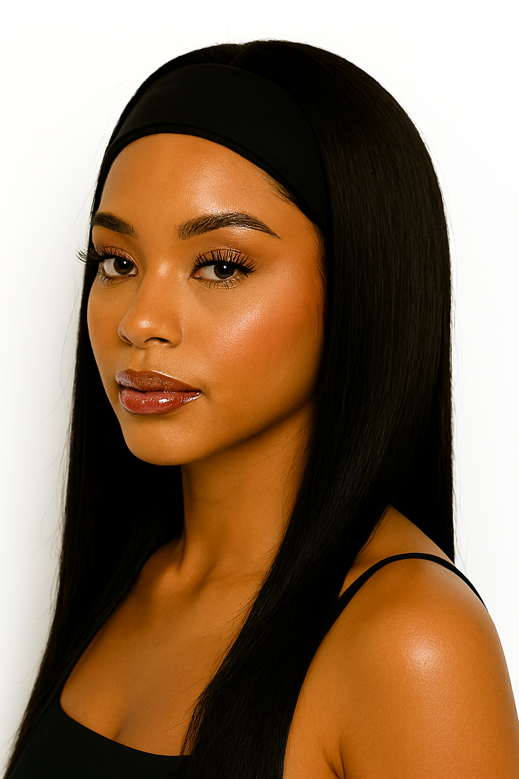 Straight Headband Wig
