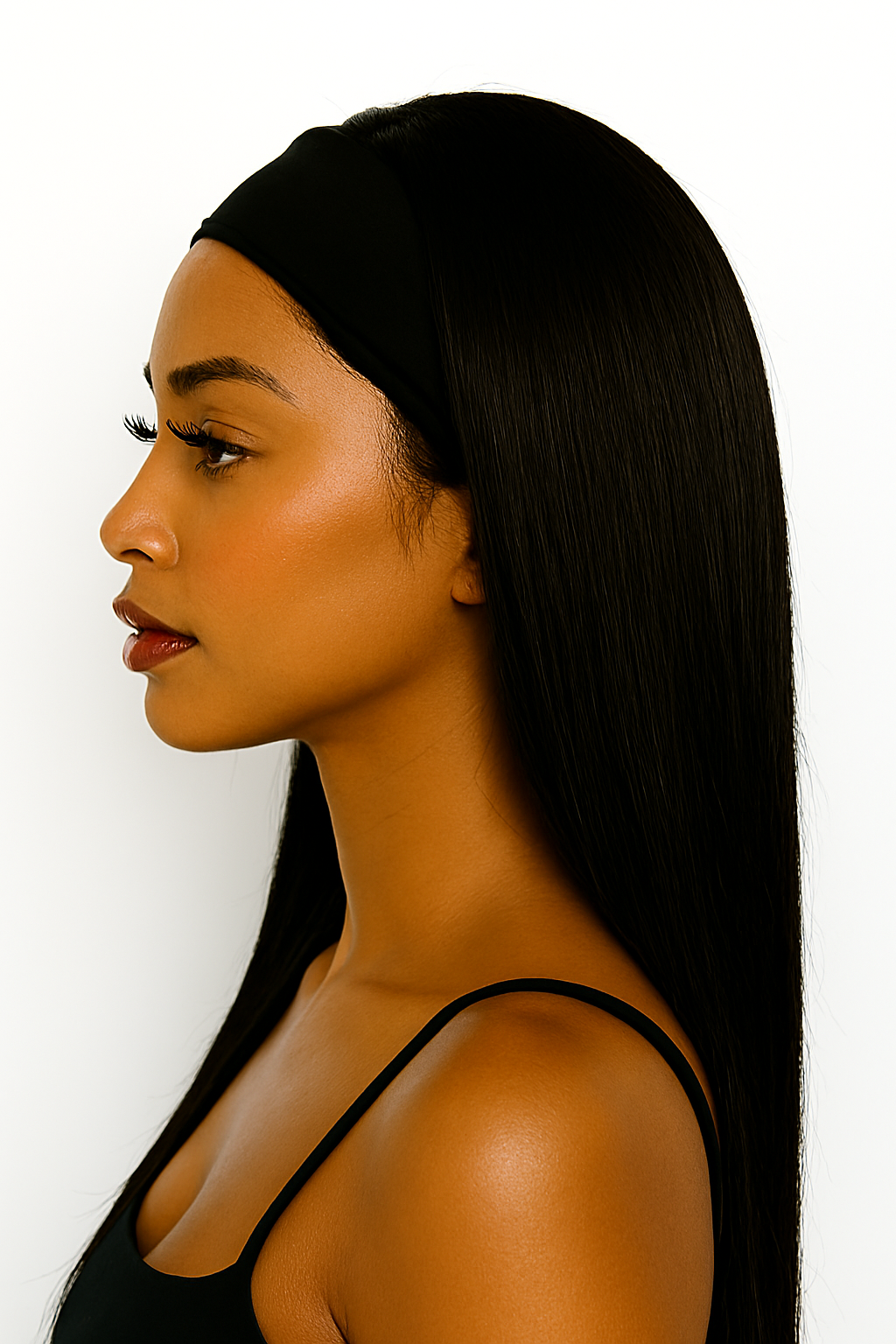 Straight Headband Wig