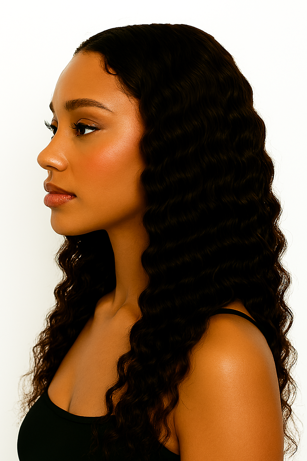 Brazilian Deep Wave U-Part Wig