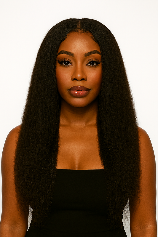 Brazilian Kinky Straight U-Part Wig