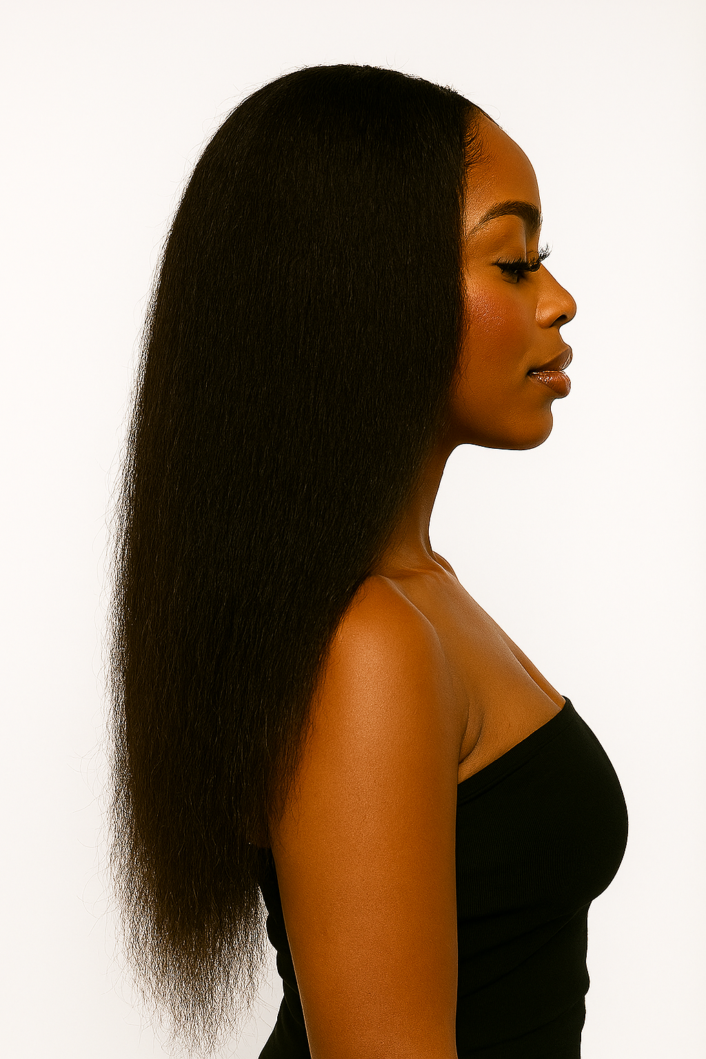 Brazilian Kinky Straight U-Part Wig