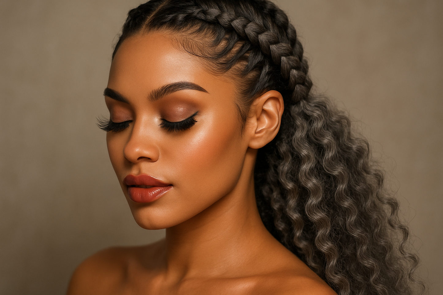 give her braids