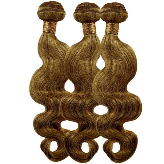 NEW BEAUTY DEPOT honey blonde body wave hair bundles with silky soft texture and natural shine