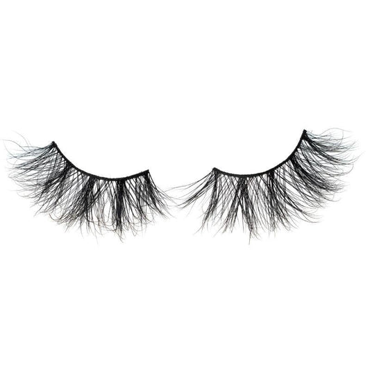 NEW BEAUTY DEPOT 25mm 3D mink lashes with full volume and wispy design for dramatic eye look