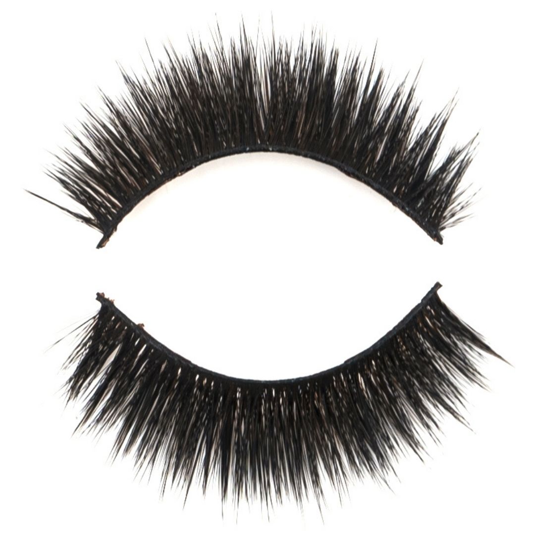 NEW BEAUTY DEPOT 3D volume false eyelashes with dense and natural-looking black fibers